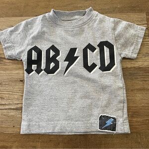 Mish Boys ABCD baby tshirt 6 mos.